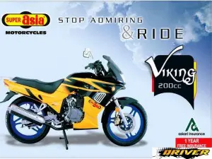 Super Asia 200cc Bike 2018 Price in Pakistan