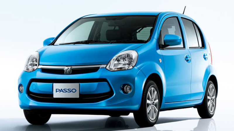 Toyota passo объем бака