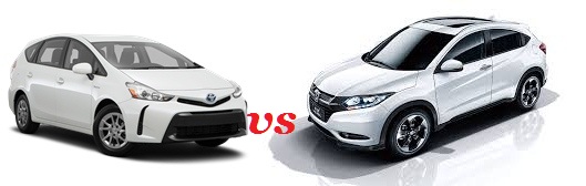 Toyota Prius VS Honda Vezel