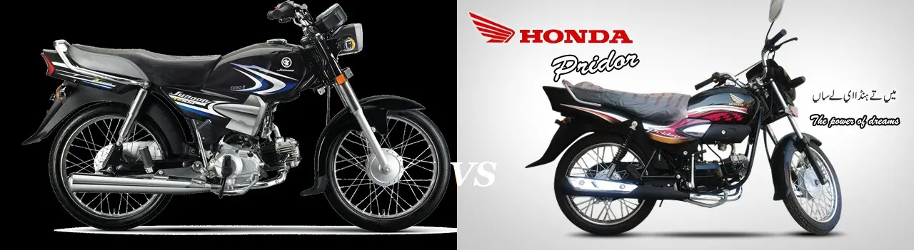 Yamaha YD-100 Junoon VS Honda Pridor