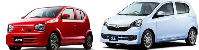 Daihatsu Mira VS Suzuki Alto Comparison