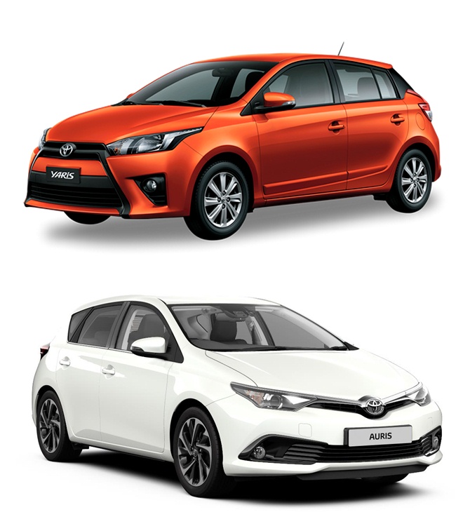 Toyota Yaris 2018 VS Toyota Auris 2018 Comparison