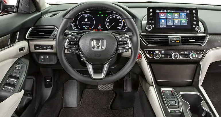 Interior of Honda Accord 2023