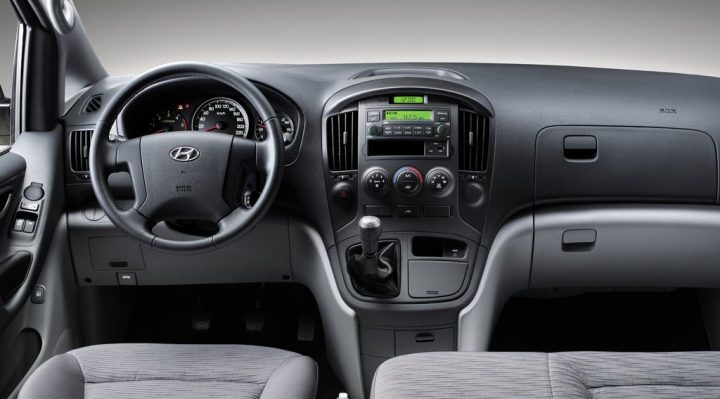 Inside Plan of Hyundai H1 Van 