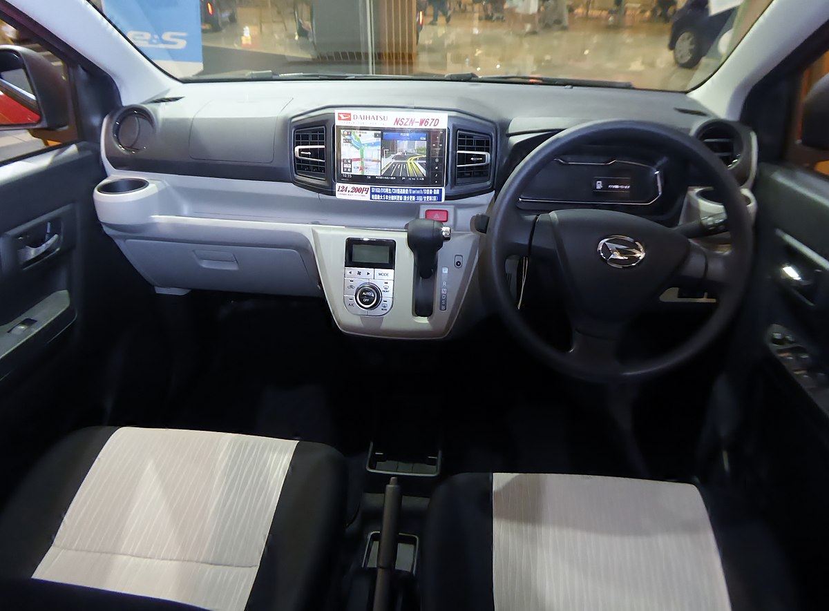 Daihatsu Mira Car interior 2023