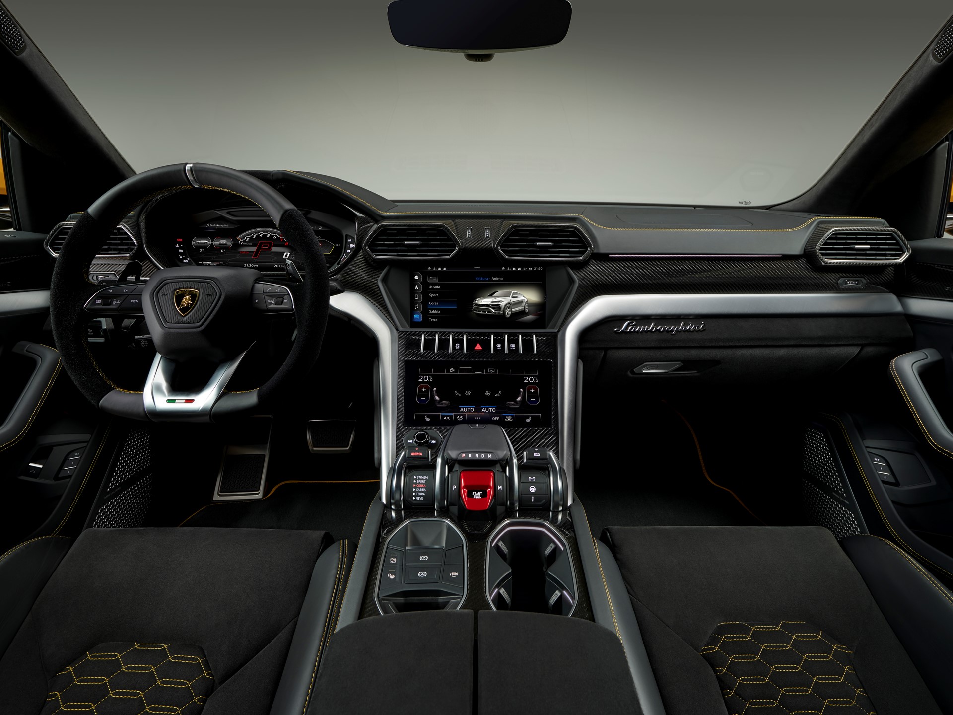 Lamborghini Interior