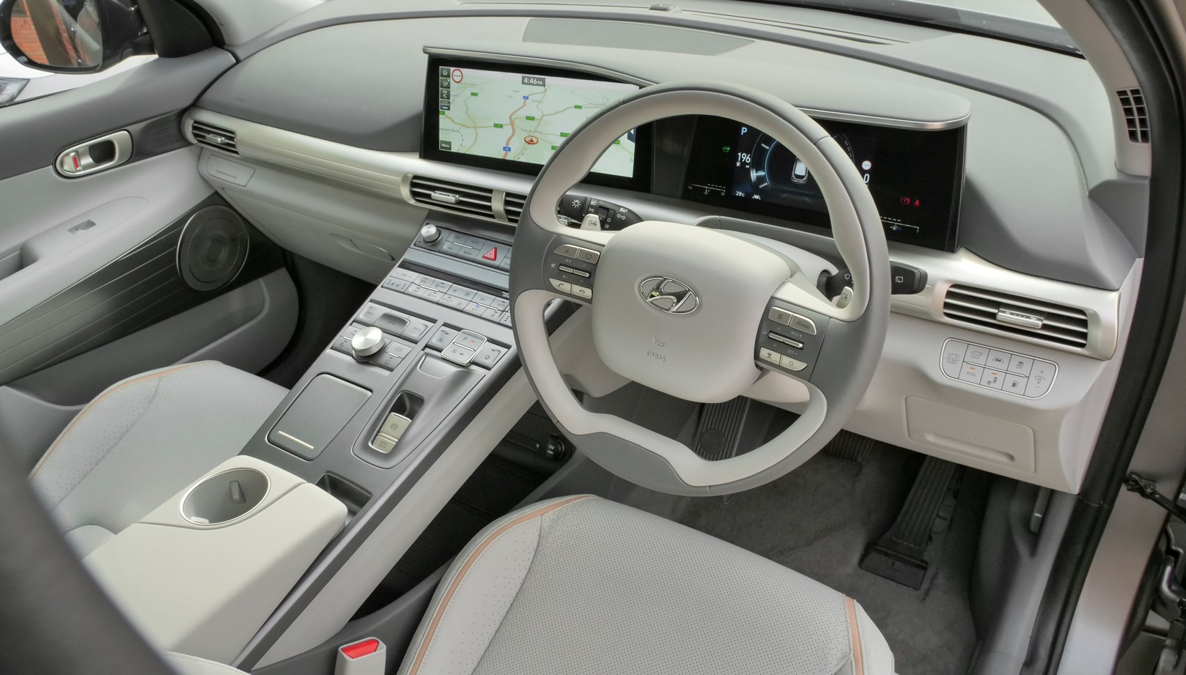 Hyundai Nexus Hydrogen Interior Designing: