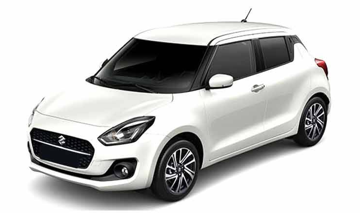 maruti swift 2022 white