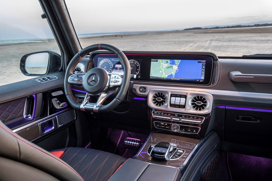 Interior Design of Mercedes G Wagon